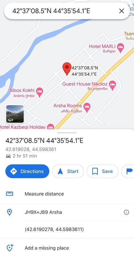 Story Guesthouse Stepancminda Exteriér fotografie